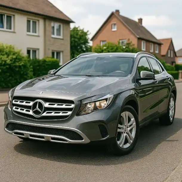 Ein gepflegtes, gebrauchtes Mittelklasse-Auto steht bereit für den Autoankauf in Gaggenau.